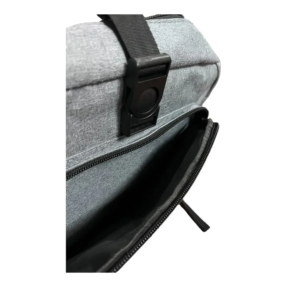 ThiKin Padded Laptop Gray Backpack Utility Unisex Lightweight Structured Quality